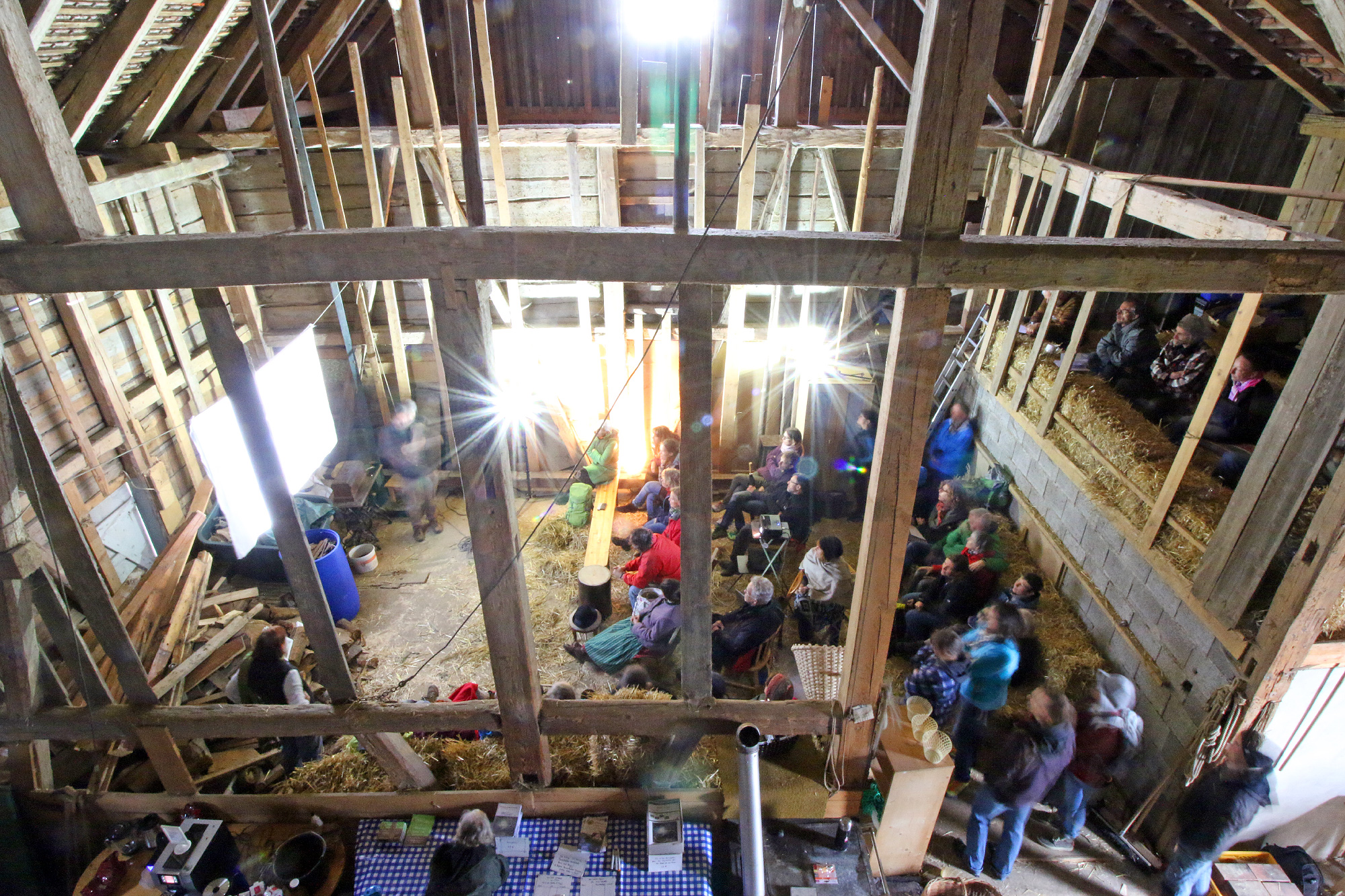 Endocytosis, Herwig Pommeresche, Recipe for the earth, Seminarraum Allgäu